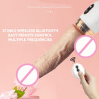 Small Dildo Machine Suction Cup Vibrant Toys with Remote Control