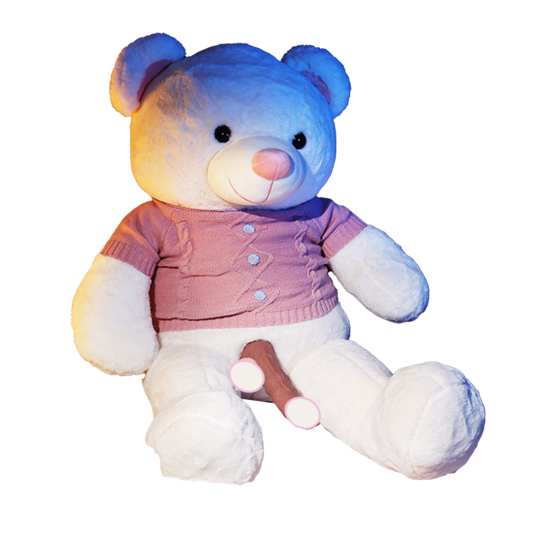 Teddy Bear Type Plush Sex Machine App Control