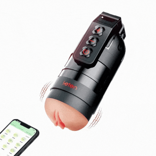Leten Grenade Strong Shock Male Masturbation Device Mobile App Remote Control