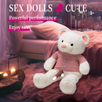 Teddy Bear Type Plush Sex Machine App Control