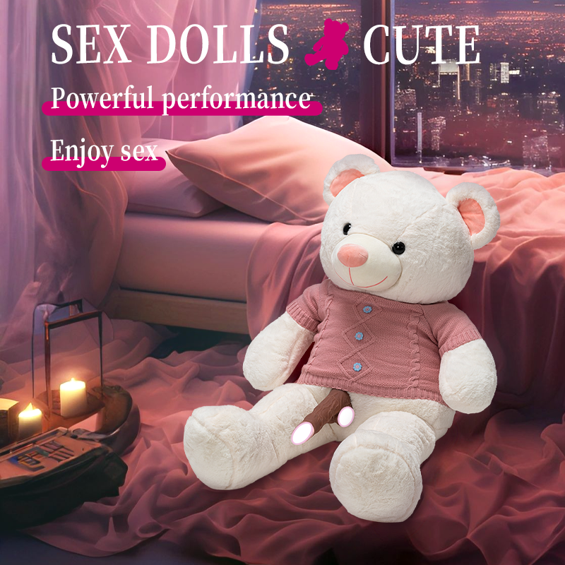 Teddy Bear Type Plush Sex Machine App Control