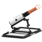 Leather Bag 1.0 Female Sex Machine Masturbation Pumping Gun With Dildos