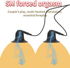 Electric Shock Nipple Clamps Toys With Remote Control