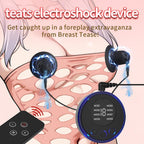 Electric Shock Nipple Clamps Toys With Remote Control