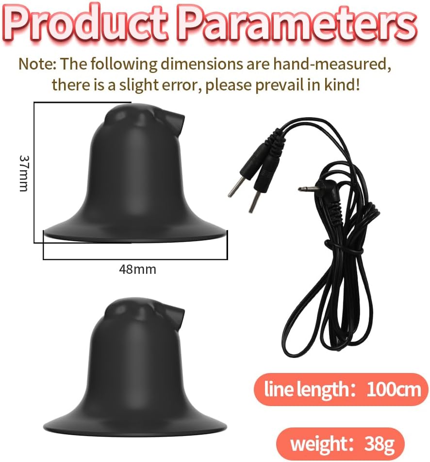 Electric Shock Nipple Clamps Toys With Remote Control