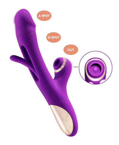 Dual-Stim G-Spot Vibrator