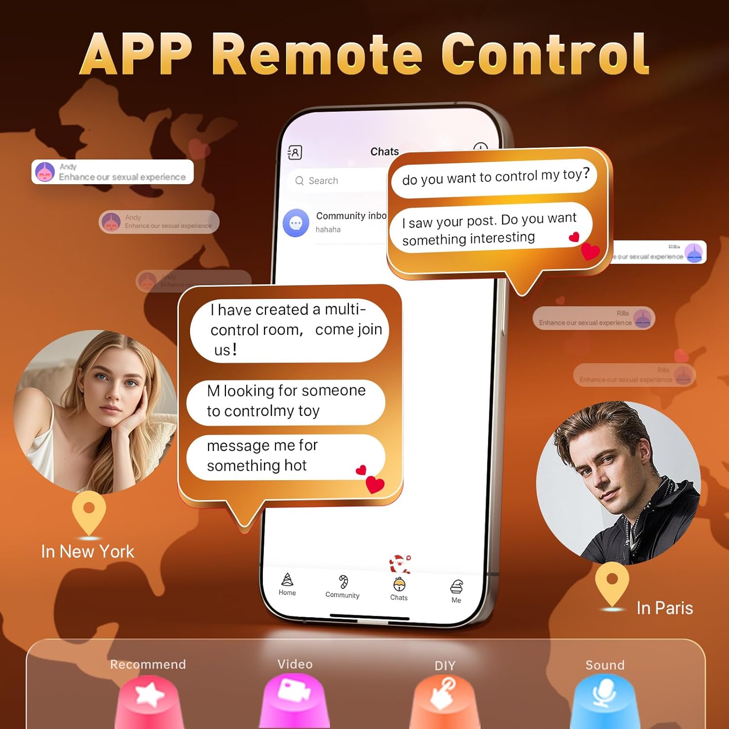 Flash-vibration force