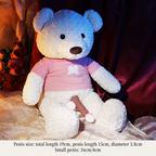 Teddy Bear Type Plush Sex Machine App Control