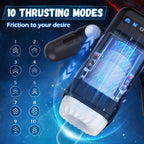 Game Cup Telescopic Vibrating Heating Masturbator