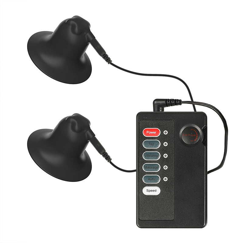 Electric Shock Nipple Clamps Toys With Remote Control