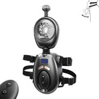 Darth Vader Wearable 9 Thrusting Vibration Male Masturbator With Remote